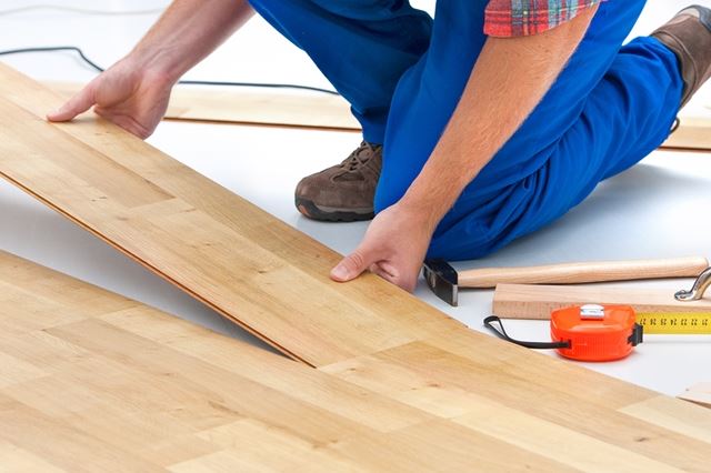 wooden floor installation